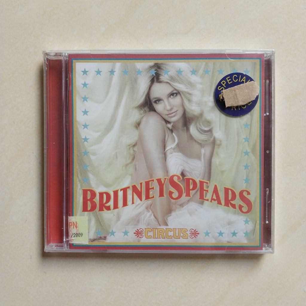 CD BRITNEY SPEARS ALBUM CIRCUS