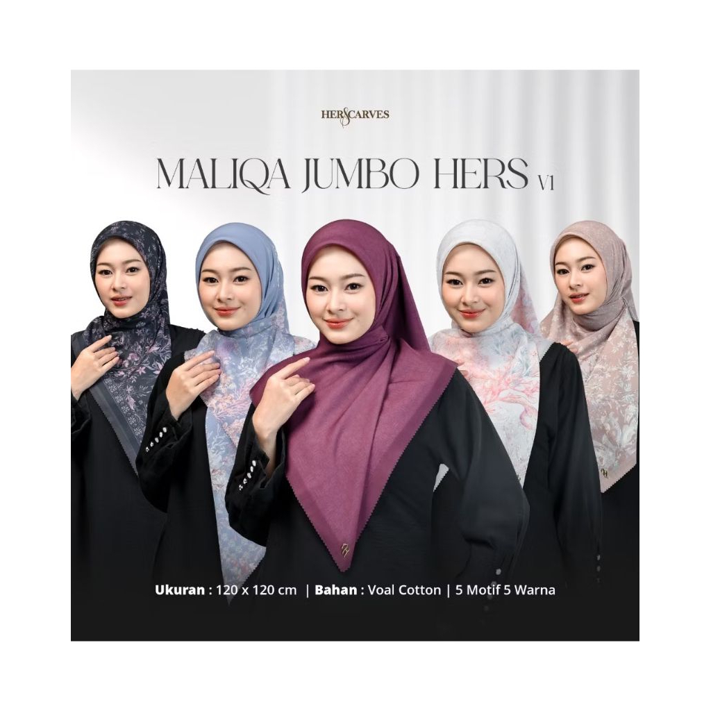 Jilbab Syari / Maliqa Herscarves / Jilbab Syari / Herscarves Jumbo / Maliqa Syari / Herscarves Jilba