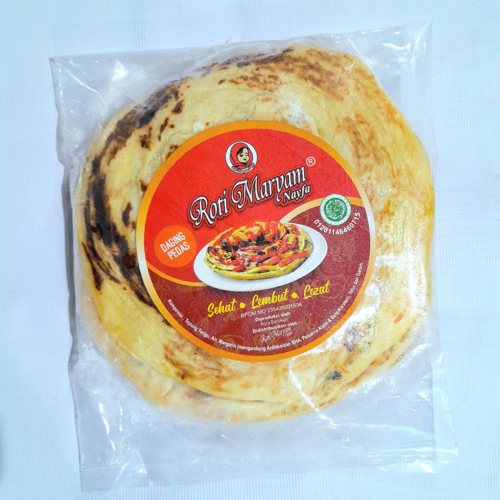 

ROTI MARYAM nayfa daging pedas