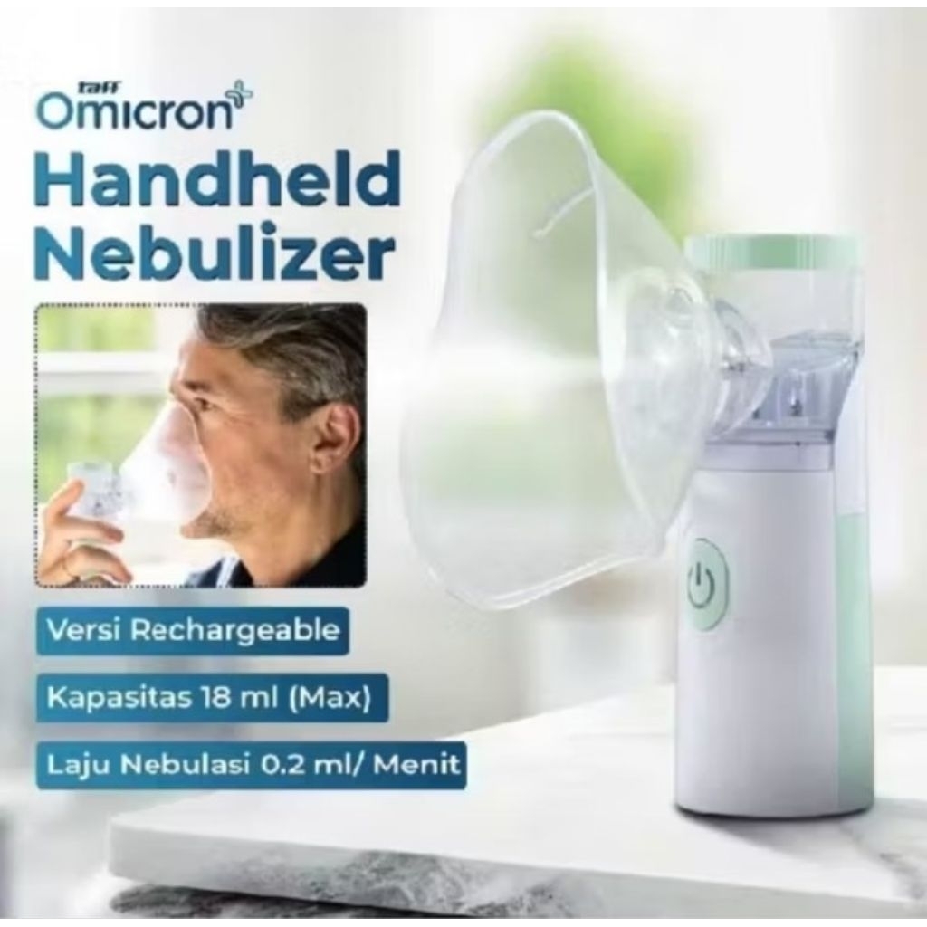 Nebulizer portabel alat uap terapi pernapasan sesak