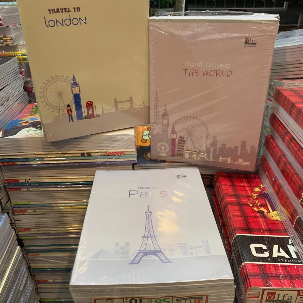 

1 pak isi 10 Buku Tulis 58 lembar kuromi ,astronout,mobile lagend,vintage,tokyo NEW STAR