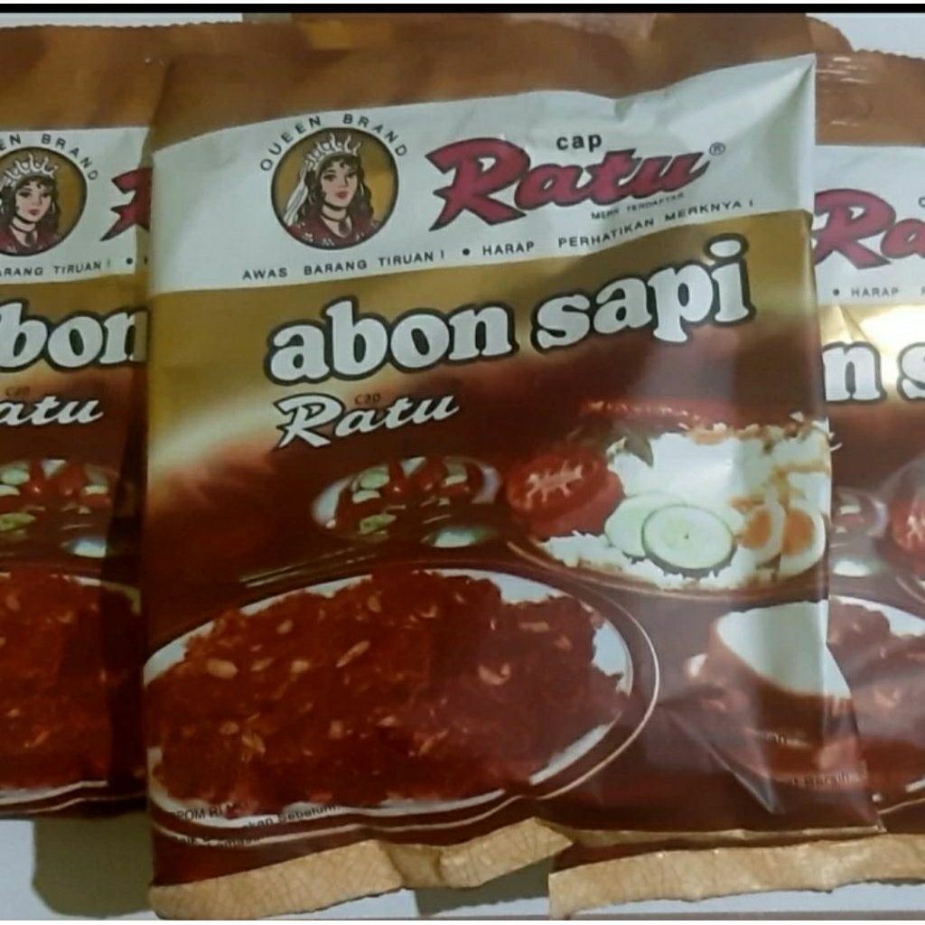 

Abon Sapi Cap Ratu Asli / Abon Ratu 90 Gr