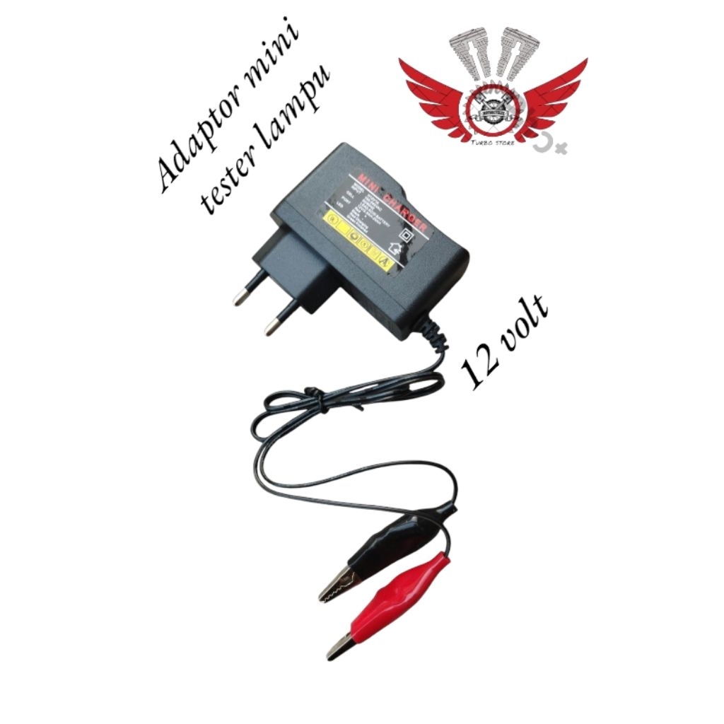promo termurah adaptor tester lampu 12v alat tes lampu charger aki ACCU 12 volt