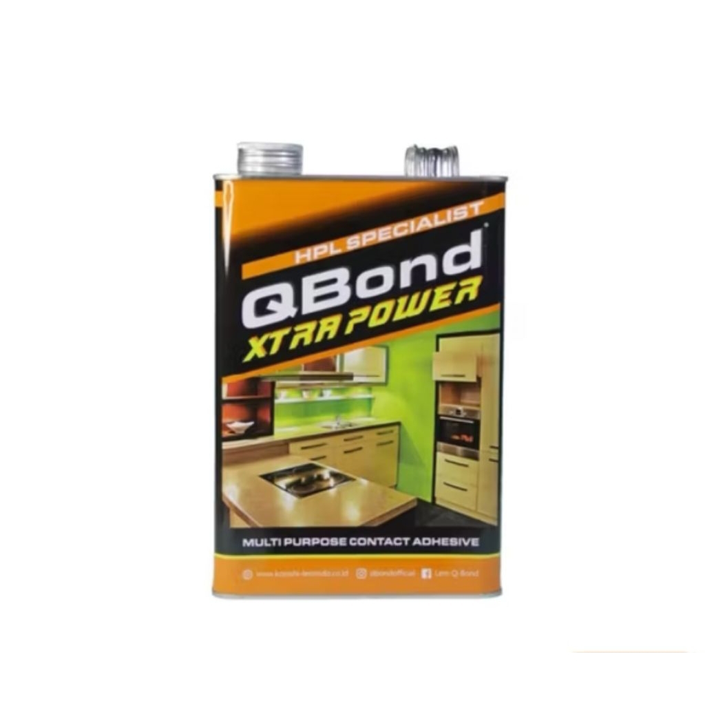 Lem kuning serbaguna Qbond xtra power kemasan galon 2,2kg