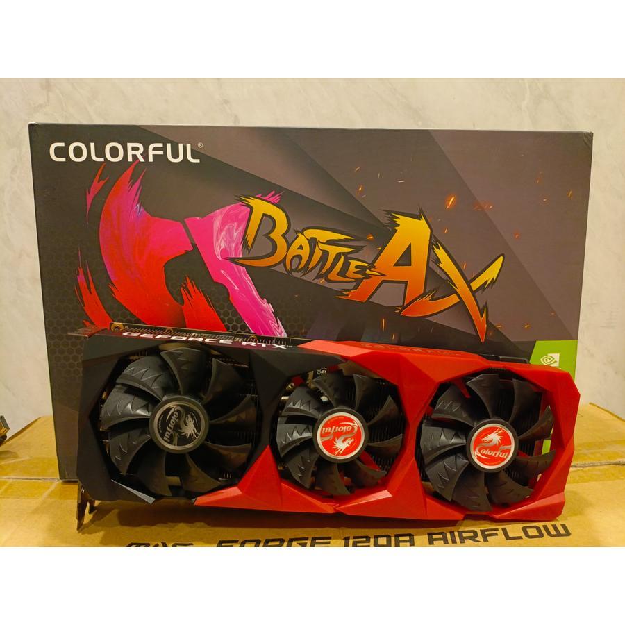 VGA NVIDIA  Colorful GeForce RTX 3070 / RTX3070 BATTLE AXE 8GB GDDR6 | 2ND FULL BOX