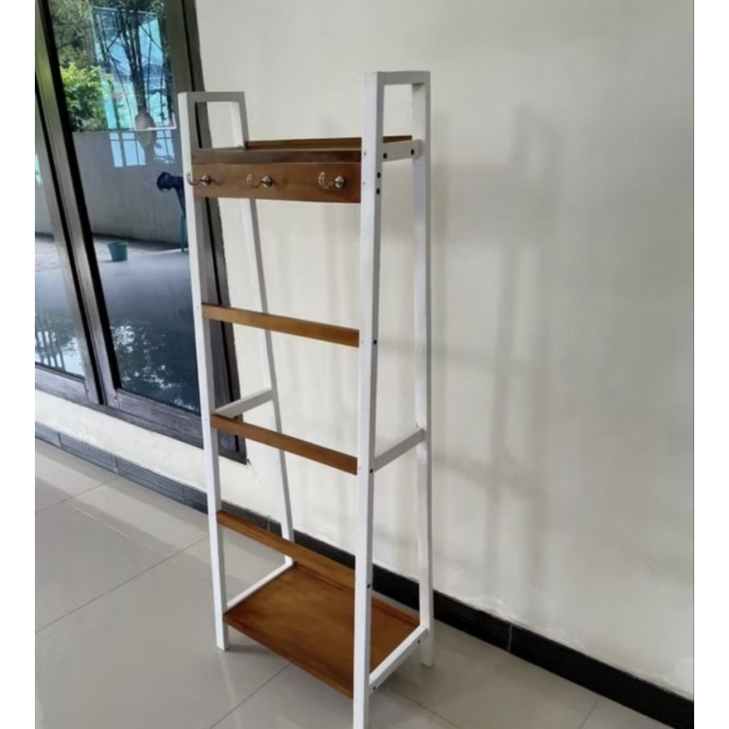 Rak Mukenah Minimalis / Cantelan Mukenah/ Cantelan Sajadah Tinggi 125/ Rak Musholla/ Rak Handuk Rak 