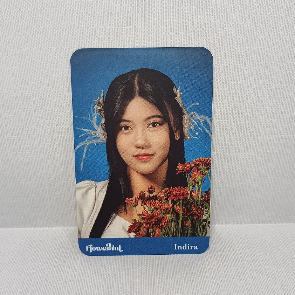 Photocard Indira JKT48 Flowerful Official