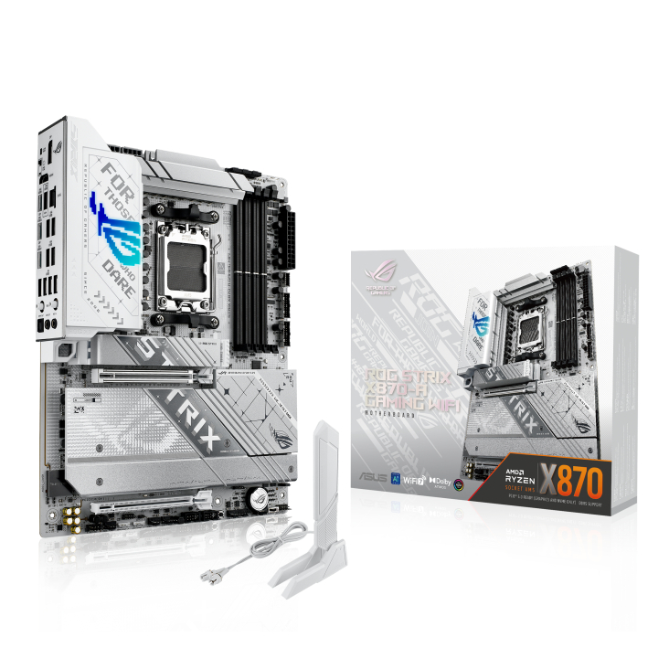 Motherboard ASUS ROG STRIX X870-A GAMING WIFI (AM5, AMD, X870, DDR5, USB3.2, SATA3)