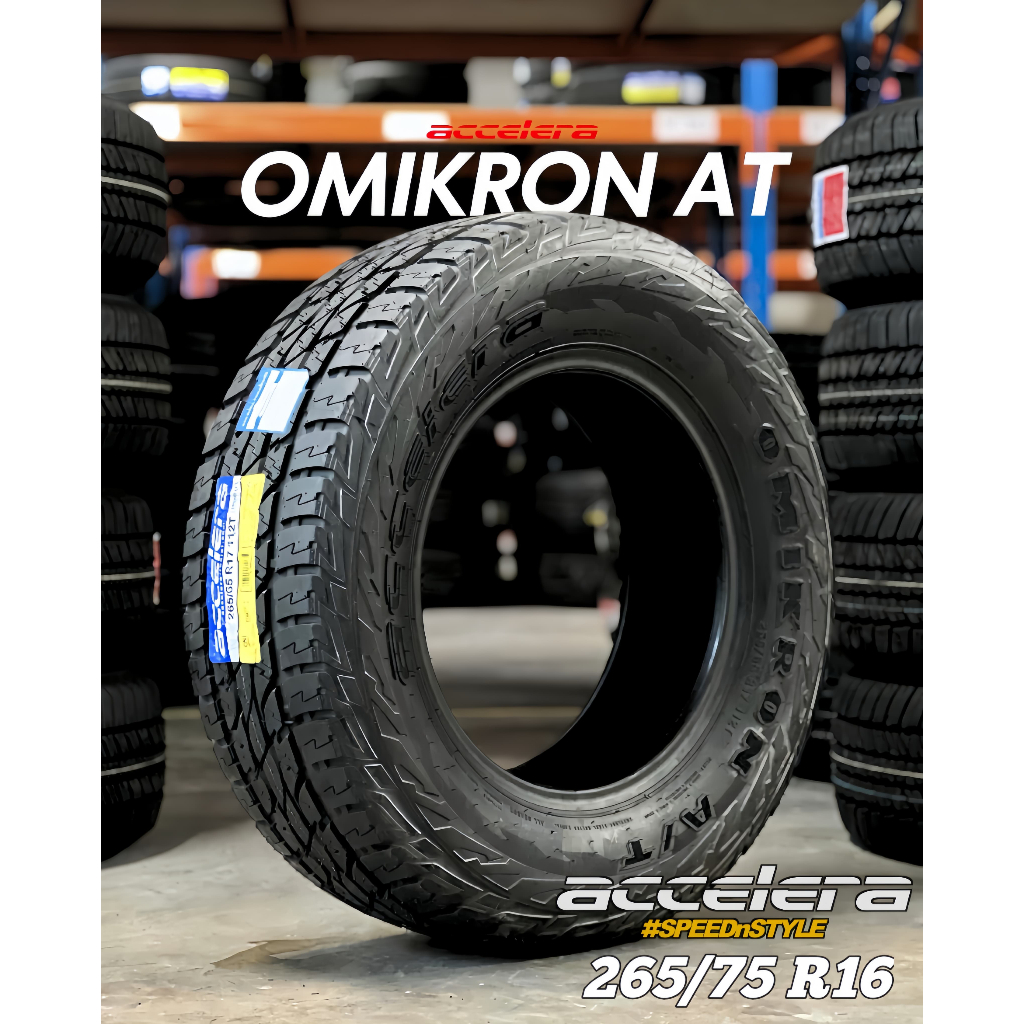 BAN MOBIL ACCELERA 265/75 R16 OMIKRON AT BAN MOBIL TRITON COLORADO PAJERO