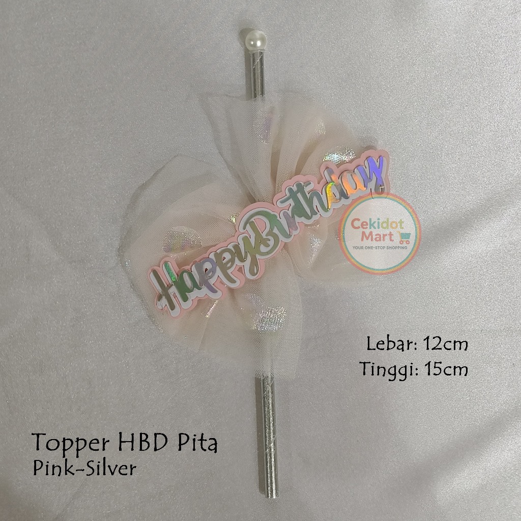 

Topper HBD Pita Renda