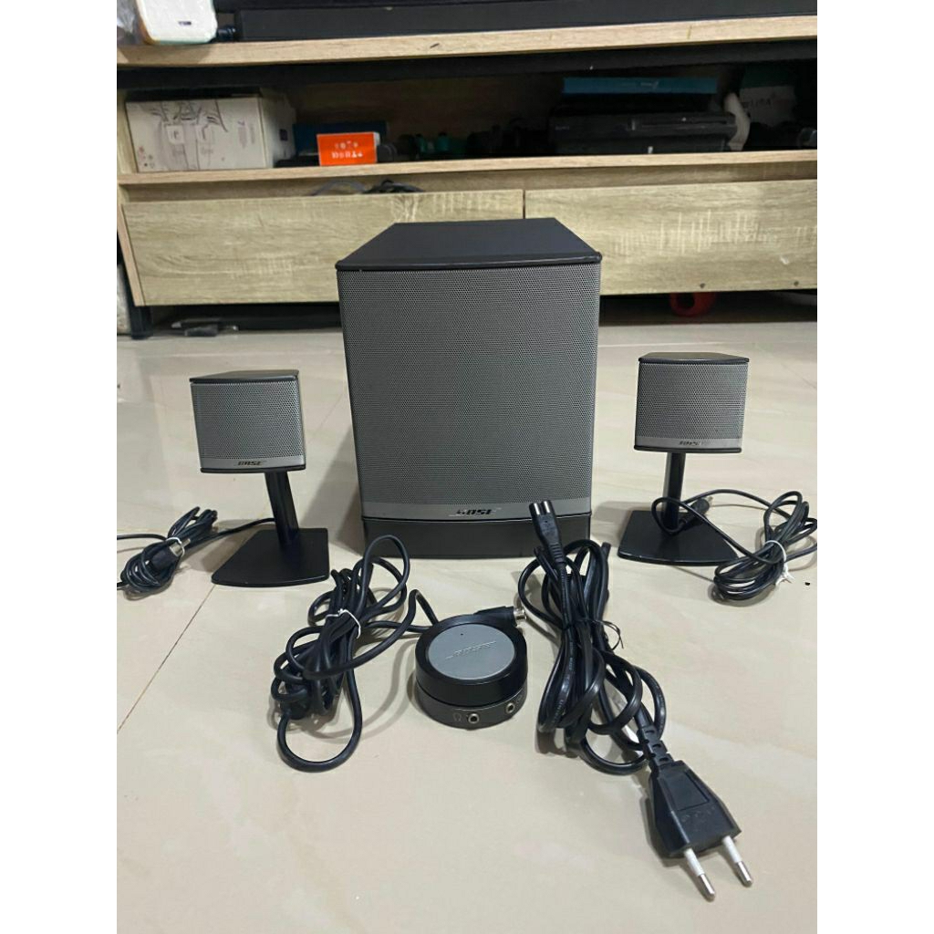 [ORIGINAL] BOSE COMPANION 3 seri 2 / ii multimedia speaker desktop computer 5 / 50