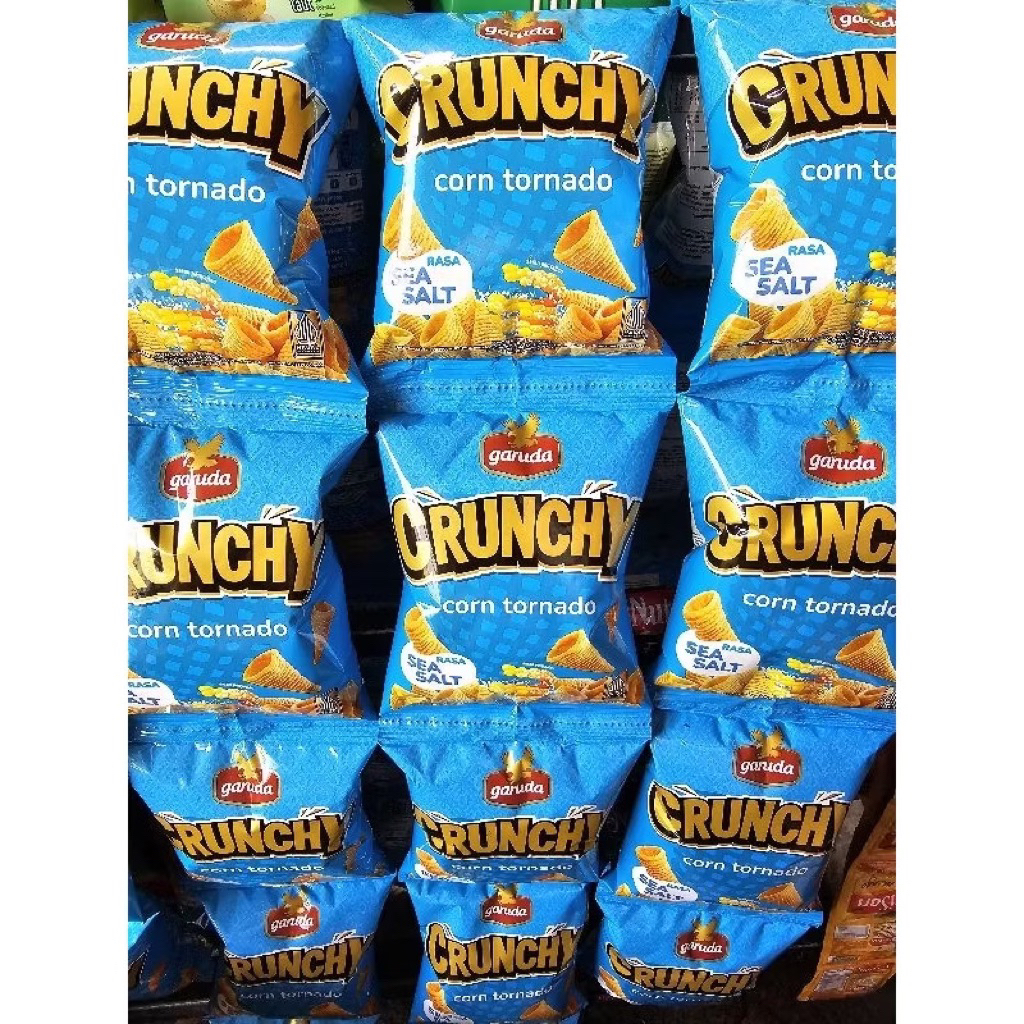 

Garuda CRUNCHY o’corn SEA SALT 1 renceng isi 10 pcs