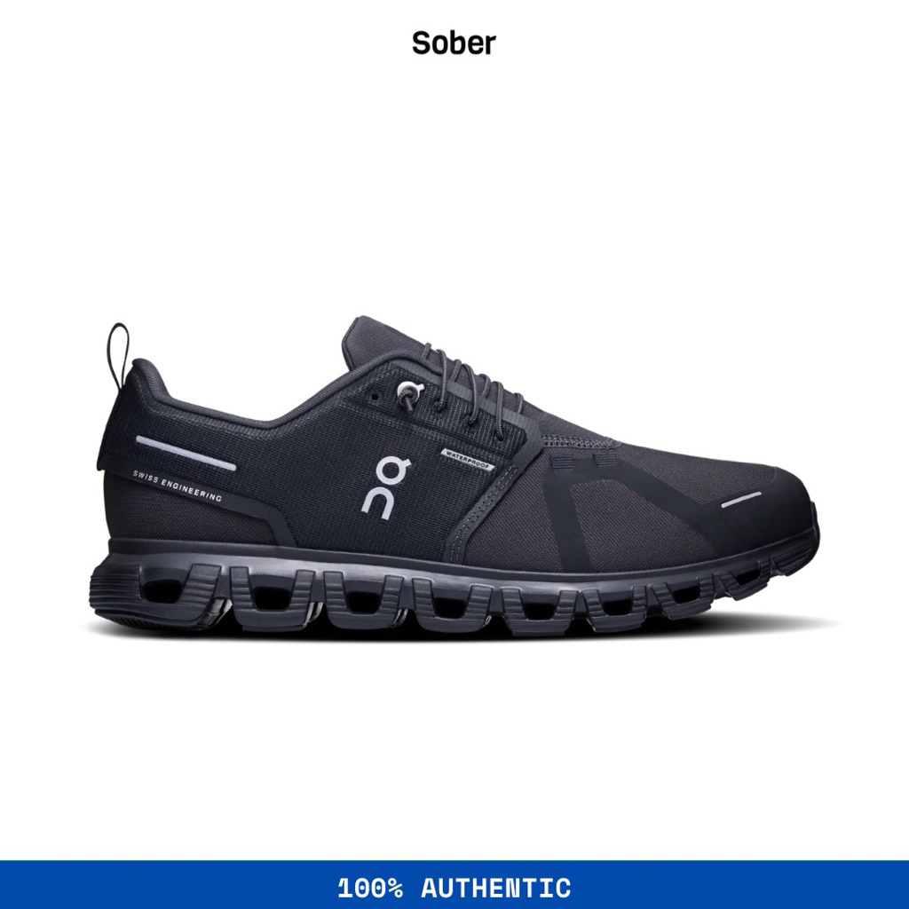 On Running Cloud 6 Waterproof Black