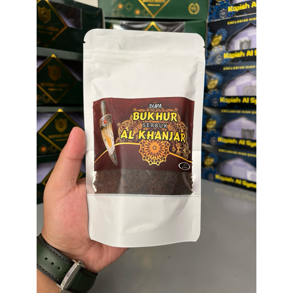 DUPA BUKHUR AL KHANJAR SERBUK ORIGINAL TERMURAH