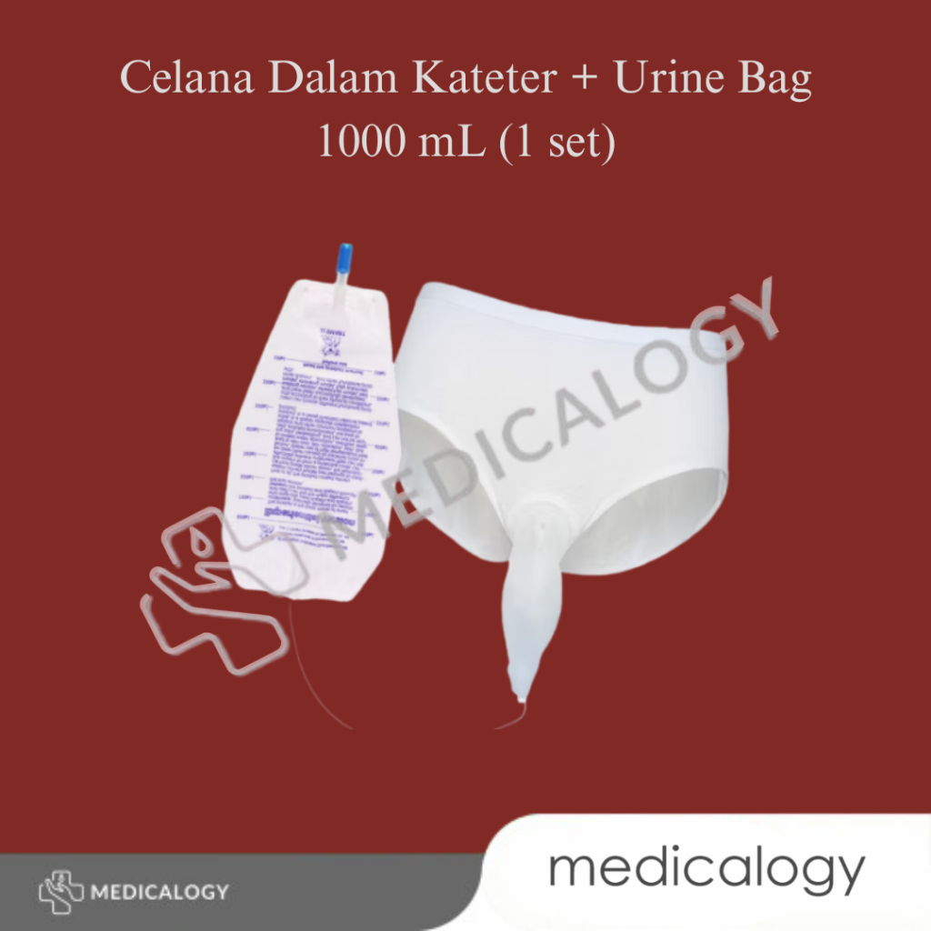 Celana Dalam Kateter + Urine Bag 1000 mL (1 set
