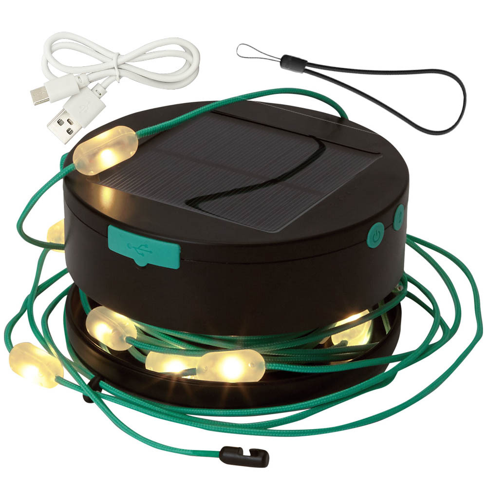 KF Lampu Tenaga Surya Outdoor Lamp Emergency / Lampu Led Solar String Light LS510 Lampu Hias