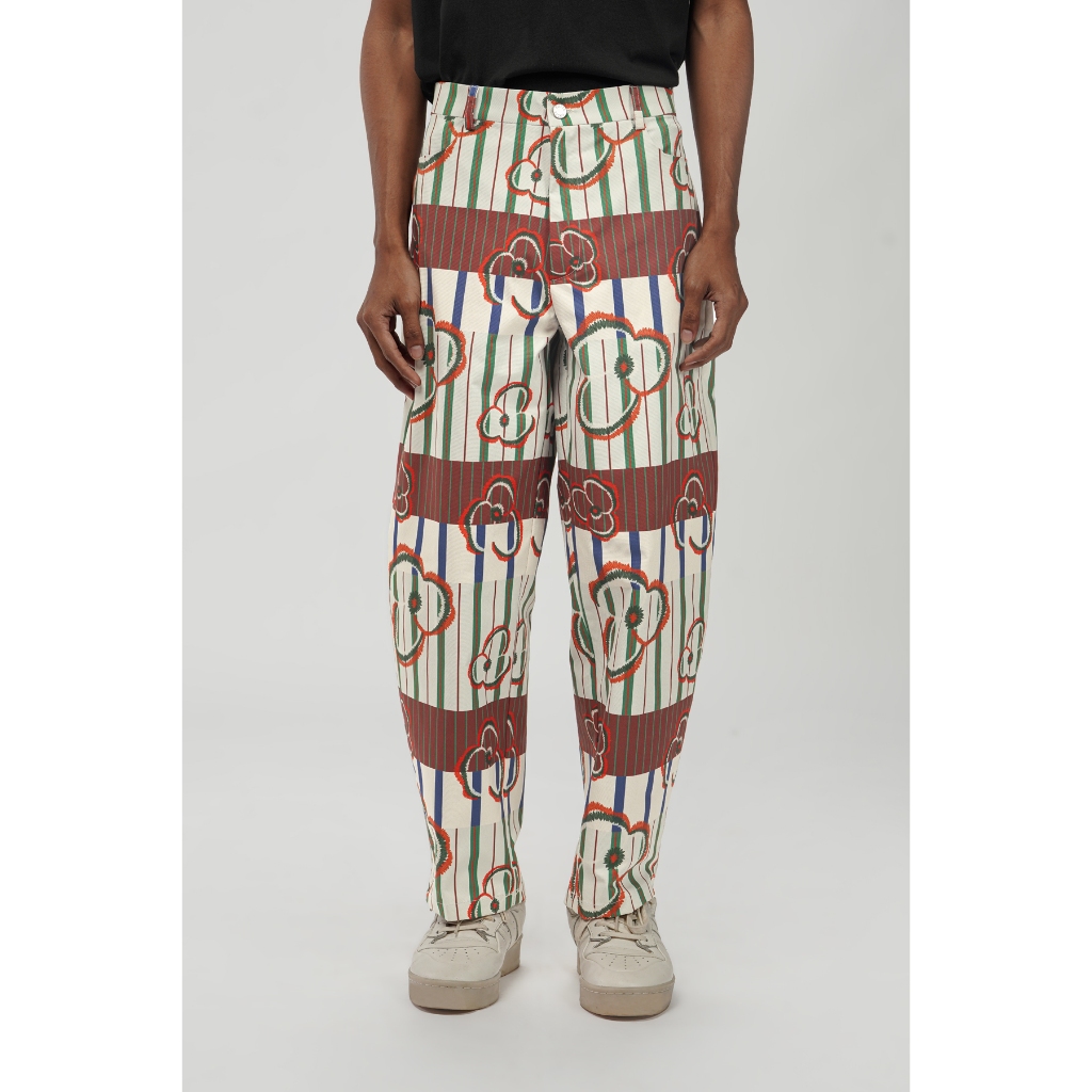 Calla The Label - Megan Barrel Pants - Autumn Brick