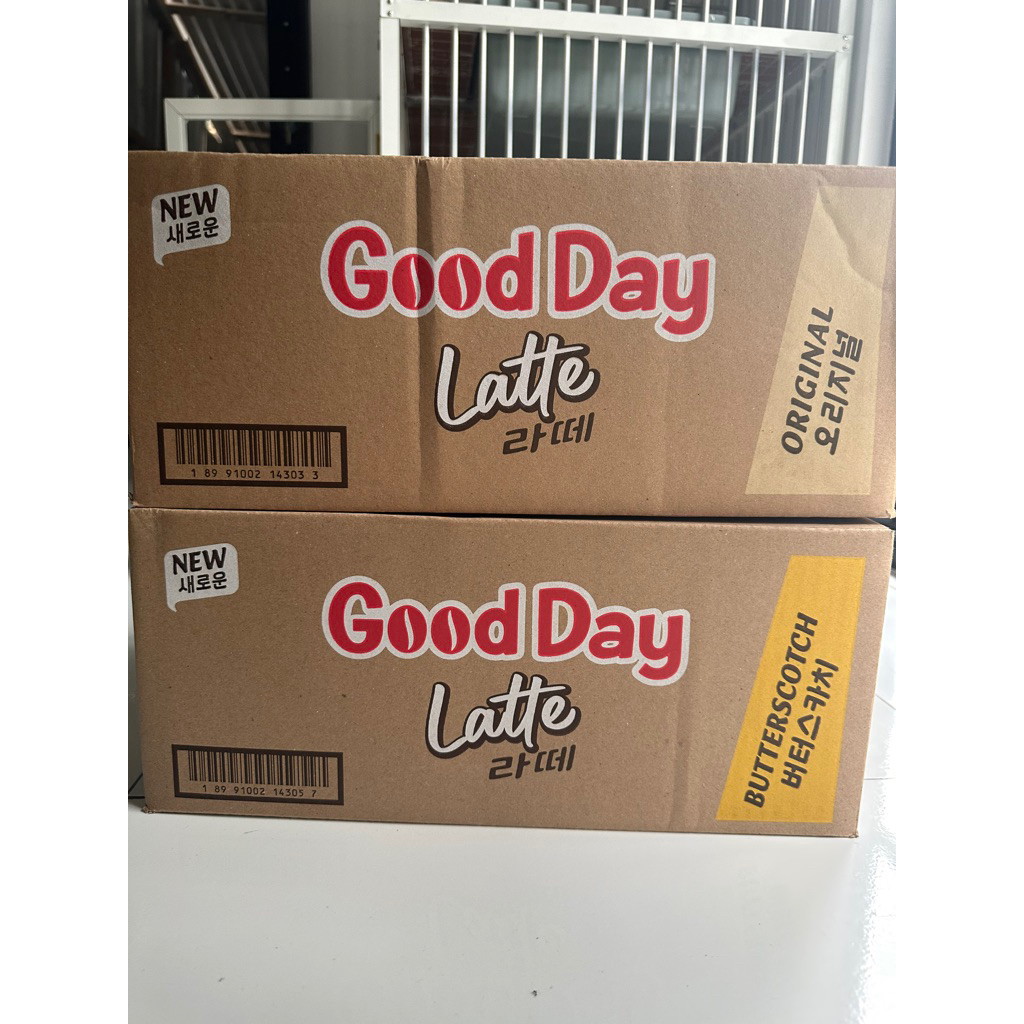 

TERBARU ! 1 dus Good Day Latte isi 120sachet ( 10 x 12 x 22gr )