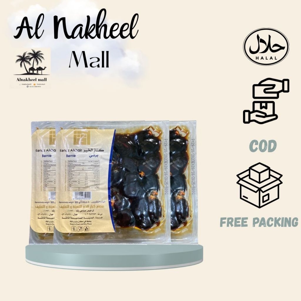 

HARGA PROMO! Kurma Vakum Kenaz Al Khair Bernie – Manis Alami, Praktis & Tahan Lama