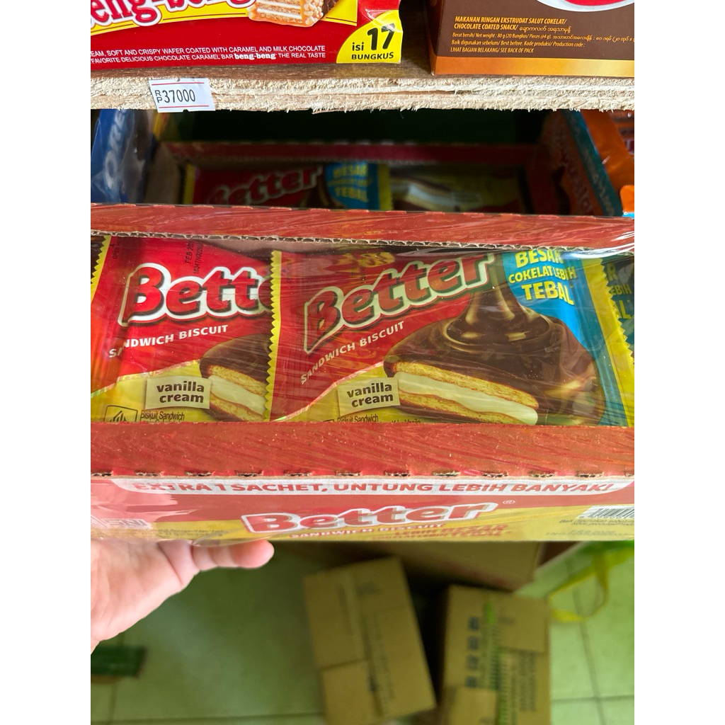 

better biskuit coklat isi 11pcs (grosir)