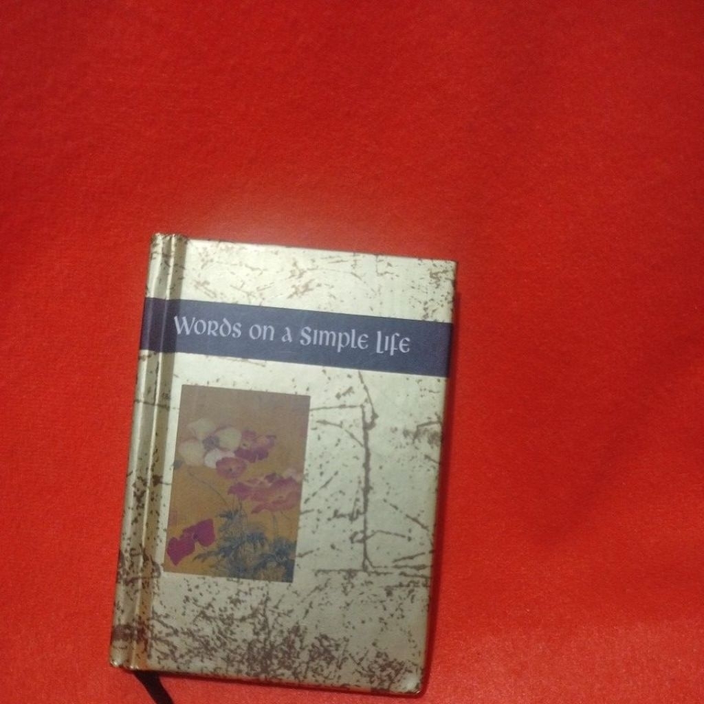 buku words on a simple life oleh helen exley giftbook