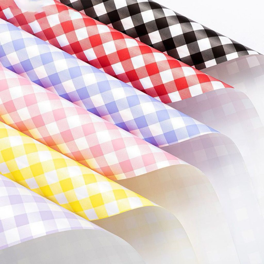 

[ISI 20PCS] KERTAS CELLOPHANE MOTIF KOTAK KOTAK WRAPPING PAPER KERTAS BUKET CELLOPHANE MOTIF