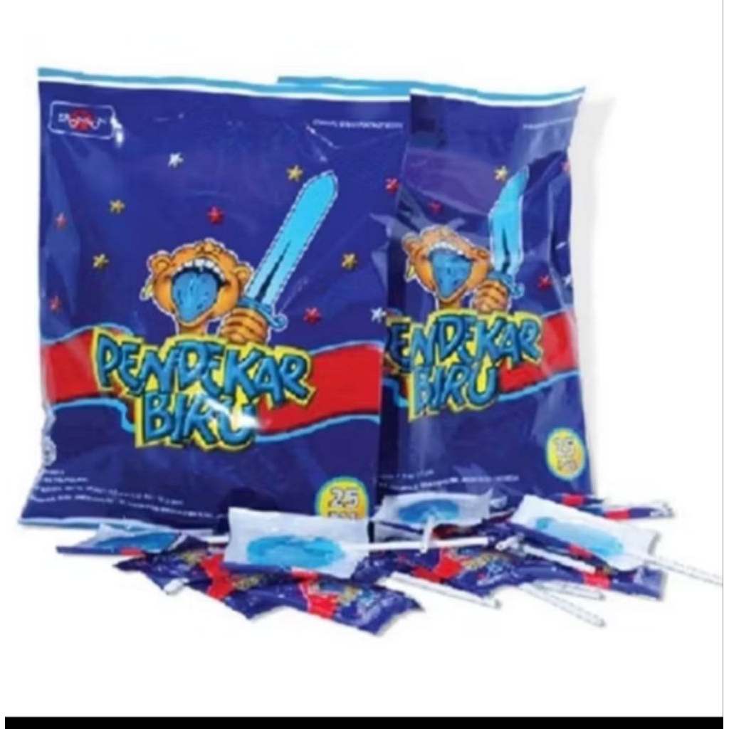 

PERMEN PENDEKAR BIRU 25PCS 125GR