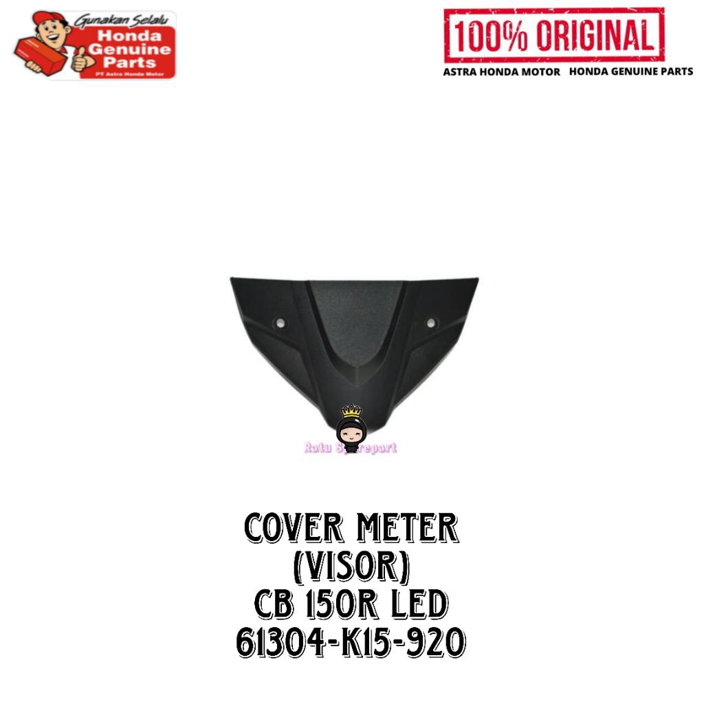 Cover Meter CB 15OR LED Original - 61304K15920 - Visor CB 150R Led - Cover Visor CB150R Led