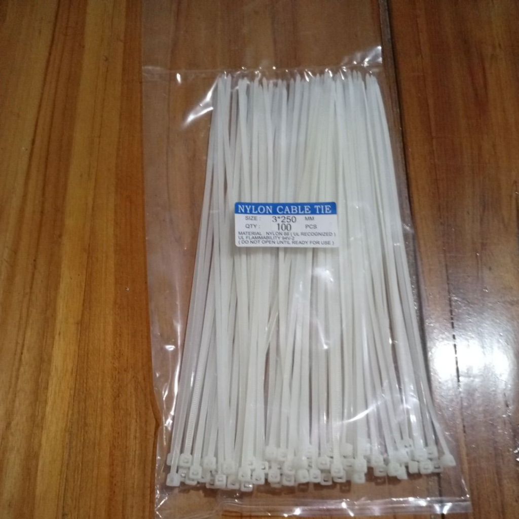 

tali ties 3*250MM/25CM 100pcs