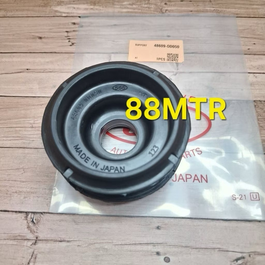 KARET SUPPORT SHOCK BREAKER KARET SUPORT SHOCK ABSORBER DEPAN TOYOTA NEW YARIS VIOS LIMO GEN 3 ASLI 