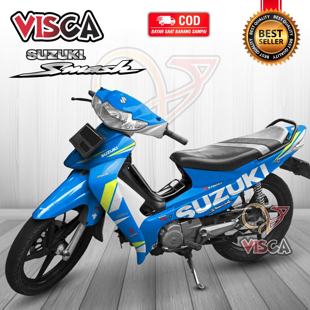Decal Smash 110 Lama Full Body Stiker Smash 110 Lama Full Body Stiker Motor Smash 110 Variasi Full B