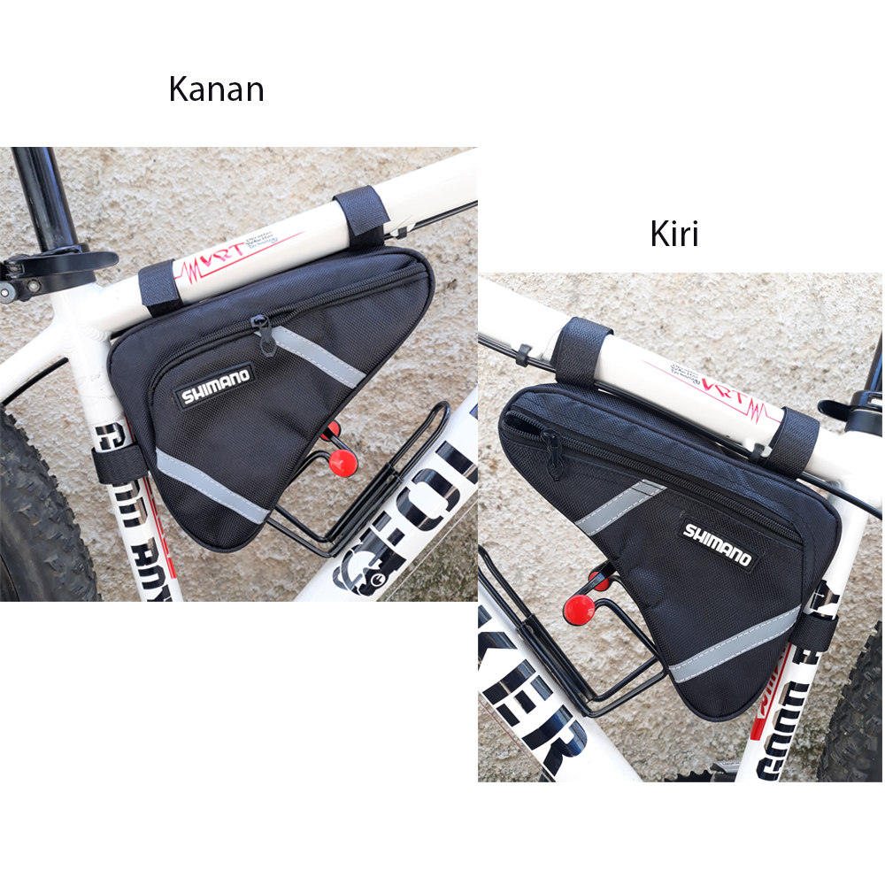 Tas Sepeda Frame Tas Batang Sepeda Tas Segitiga