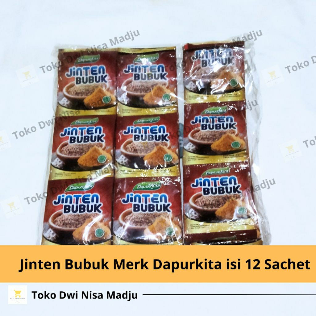 

Jinten Bubuk 1 Renteng isi 12 Sachet Merk Dapurkita