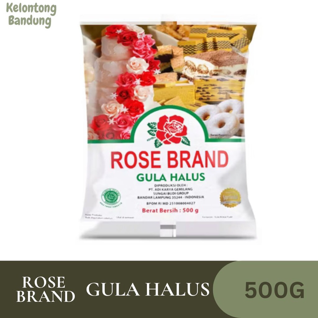 

Rose Brand Gula Halus Kemasan 500g