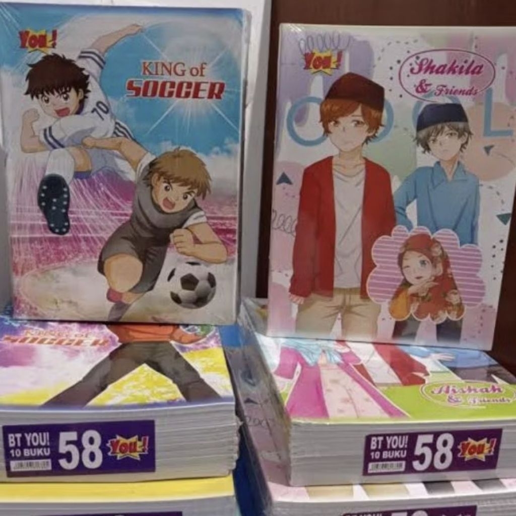 

Buku Tulis You 58 38 Lembar 1 Pak isi 10 Buku