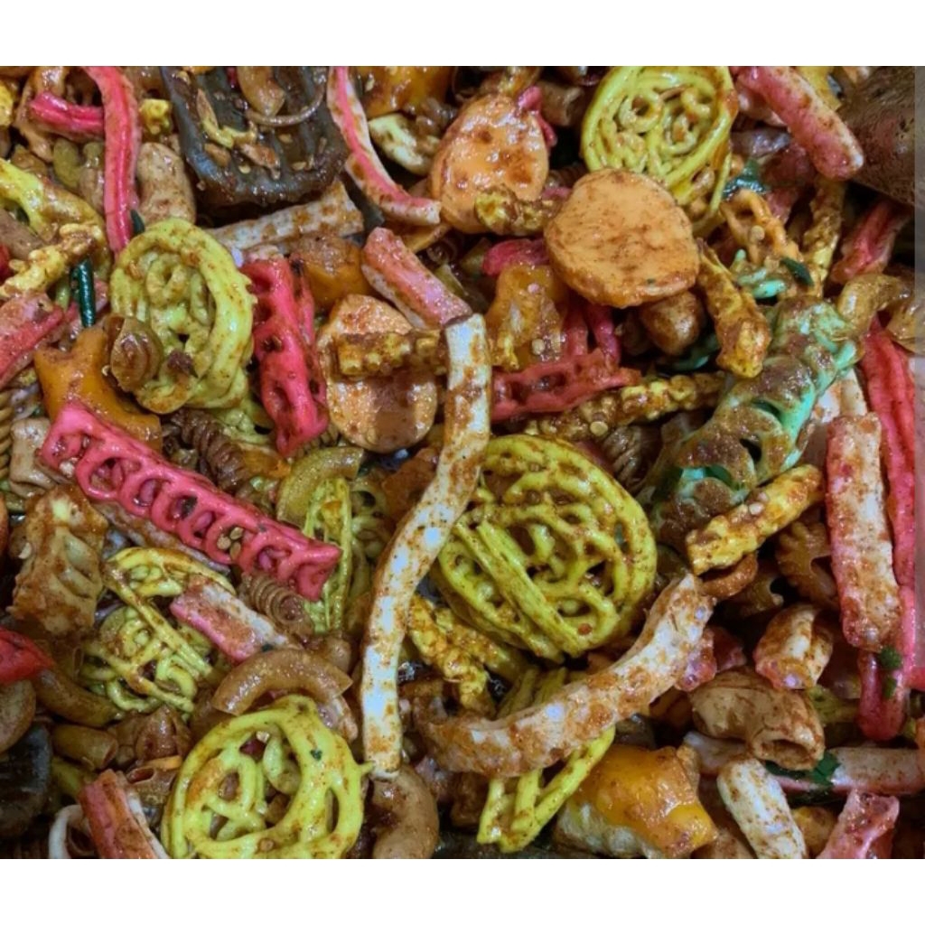 

Seblak mix sebring extra pedas daun jeruk 1kg