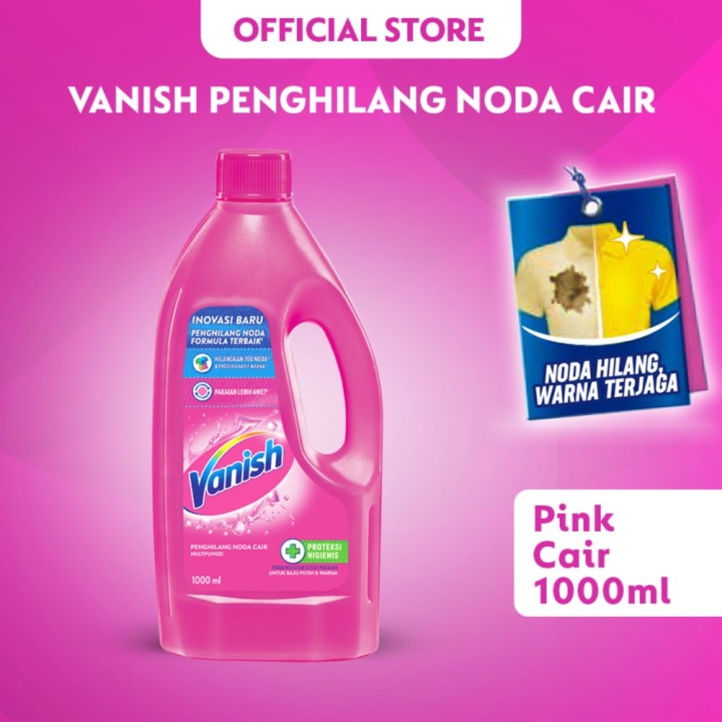 Vanish Botol Penghilang Noda Pakaian 1000ml