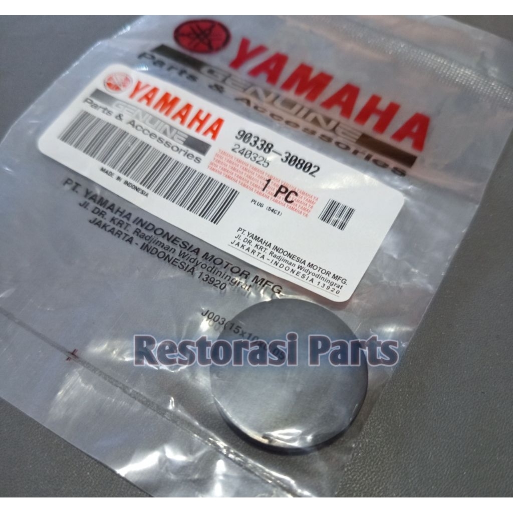 Karet Plug Tutup Kick Stater Vixion R15 Mx King Original 90338-30802