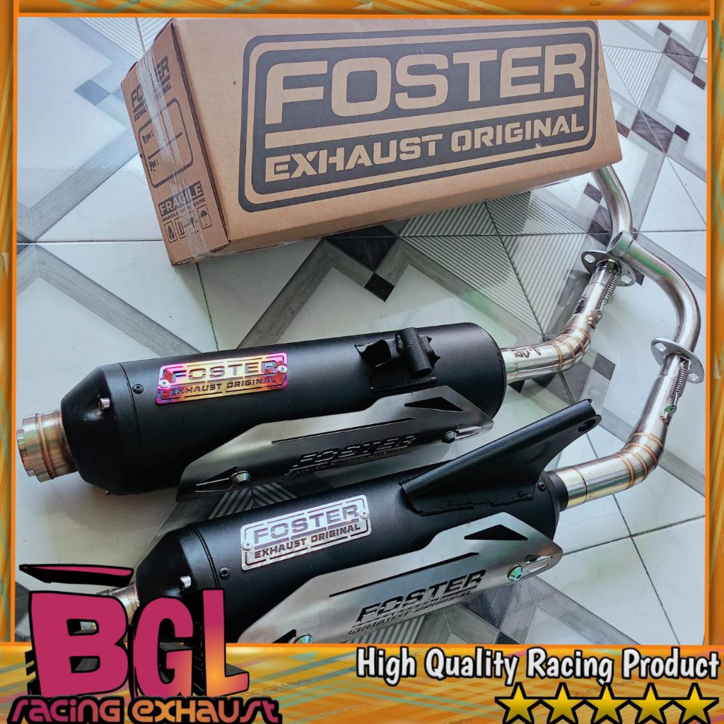 Knalpot Standart racing For Mio Sporty/Mio Soul/Mio Smail original foster