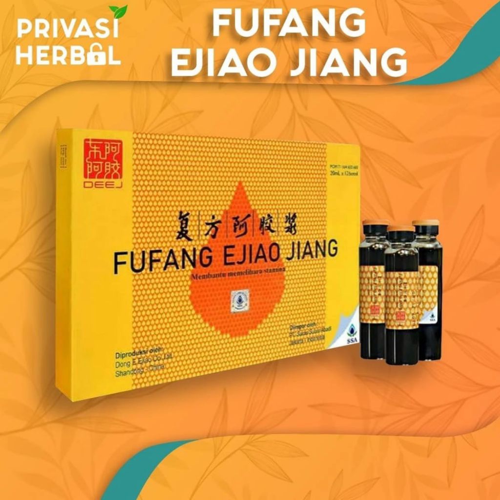 Fufang Ejiao Jiang Asli SSA 1 Box isi 12 Obat Menaikkan Trombosit Obat Demam Berdarah DBD Halal BPOM