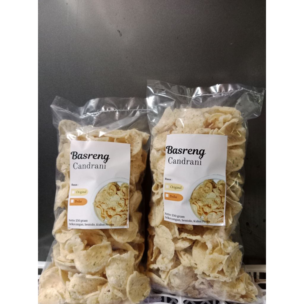 

Keripik Basreng Original Candrani 250 gram