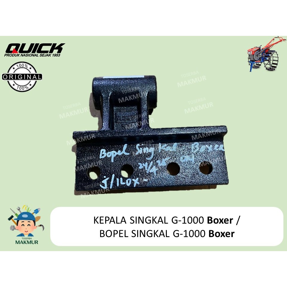 Plow Head G1000 Boxer / Kepala Singkal G1000 Boxer / Bopel Singkal Boxer
