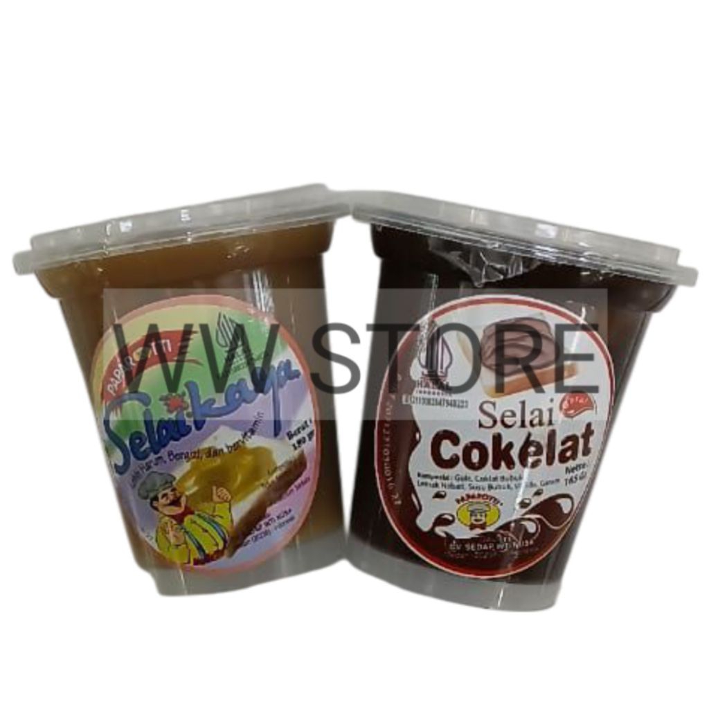 

Selai coklat cokelat 165g / srikaya serikaya kaya 180g halal MUI PAPAROTTI Medan