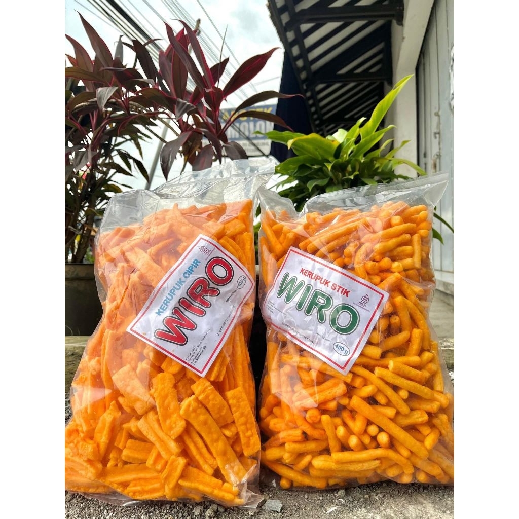 

Snack Wiro krupuk gurih rasa original