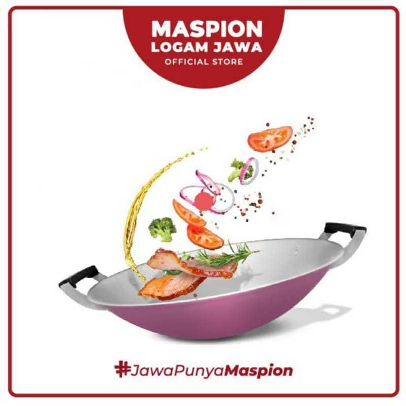 Wajan Maspion Clarita 35cm Penggorengan Maspion 30cm Katel Clarita Wok Maspion Katel Alumunium 30 cm