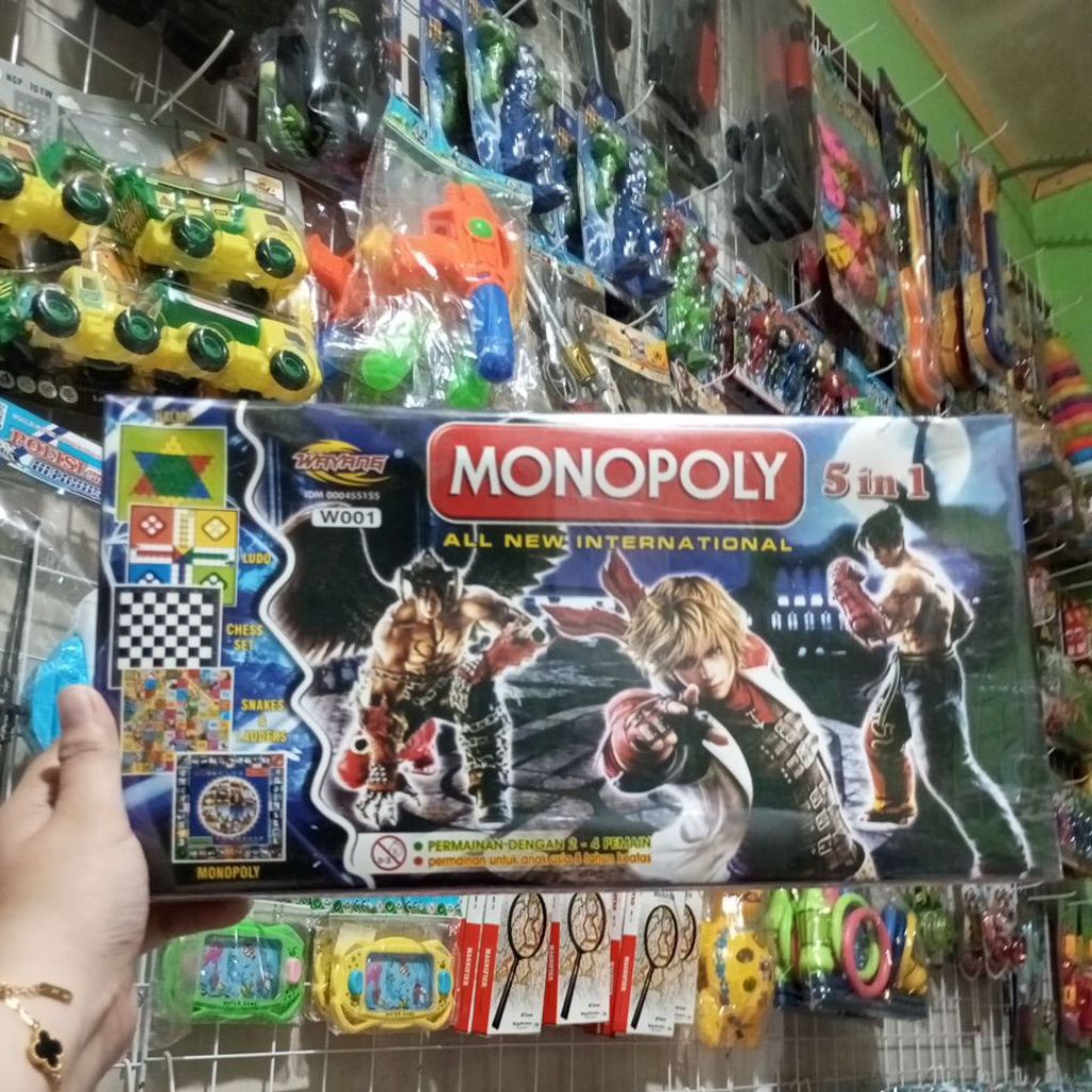 MONOPOLI JUMBO 5IN1