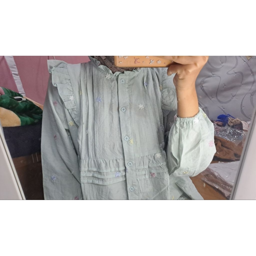 Babydoll Bunga-Bunga/Kemeja