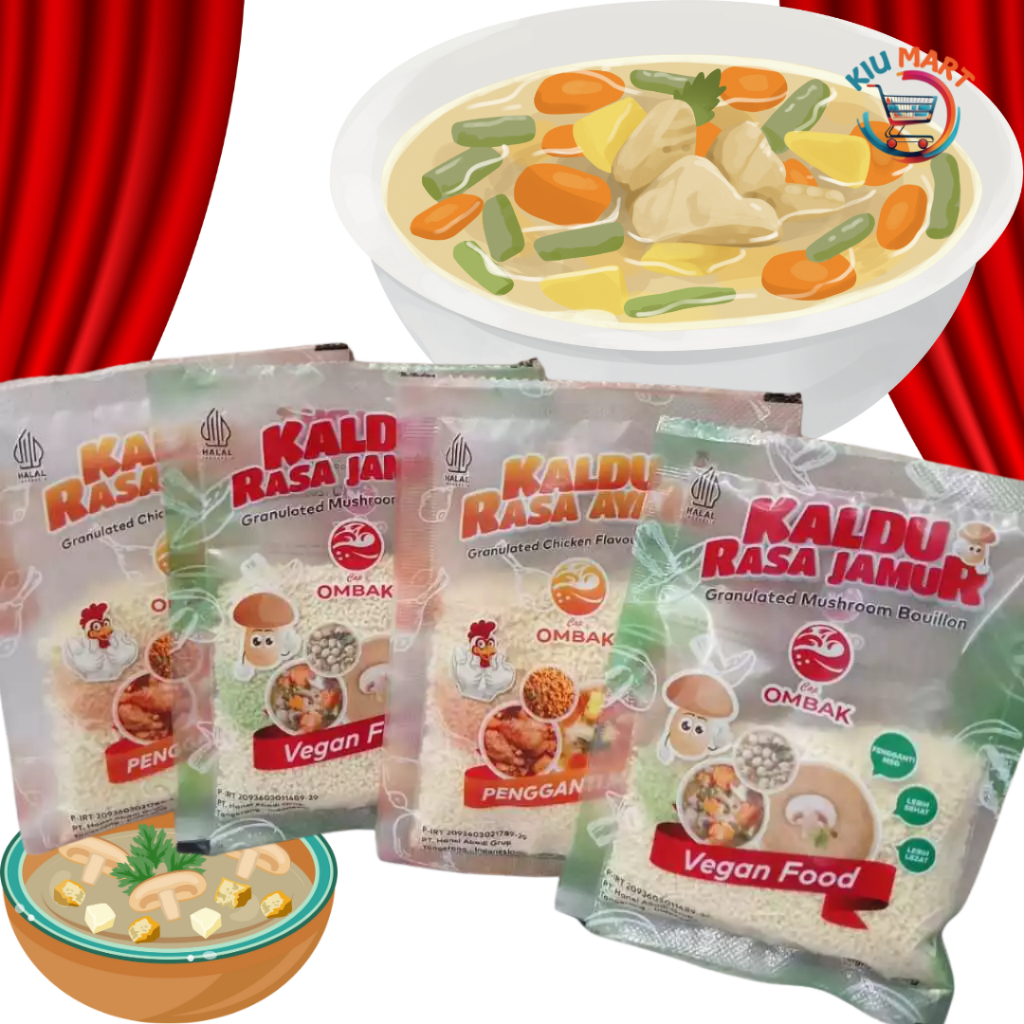 

Paket 4bks kaldu jamur atau kaldu ayam