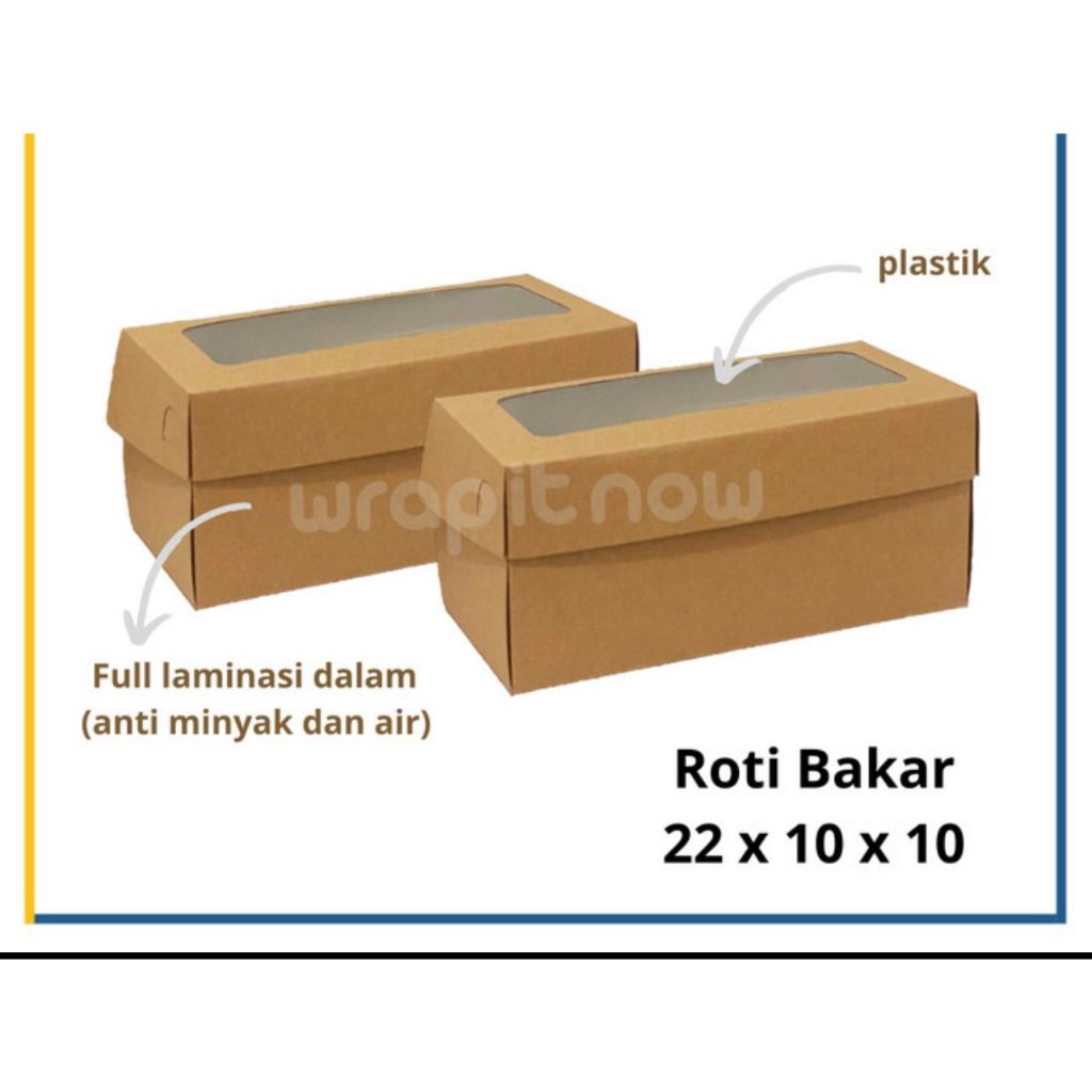 

KOTAK BOMBOLONI KRAFT MIKA 22X10X10 CM LAMINASI 10PC