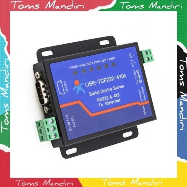 USR-TCP232-410S RS232 / RS485 Serial to Ethernet Adapter/IP Device Server Ethernet Converter Support